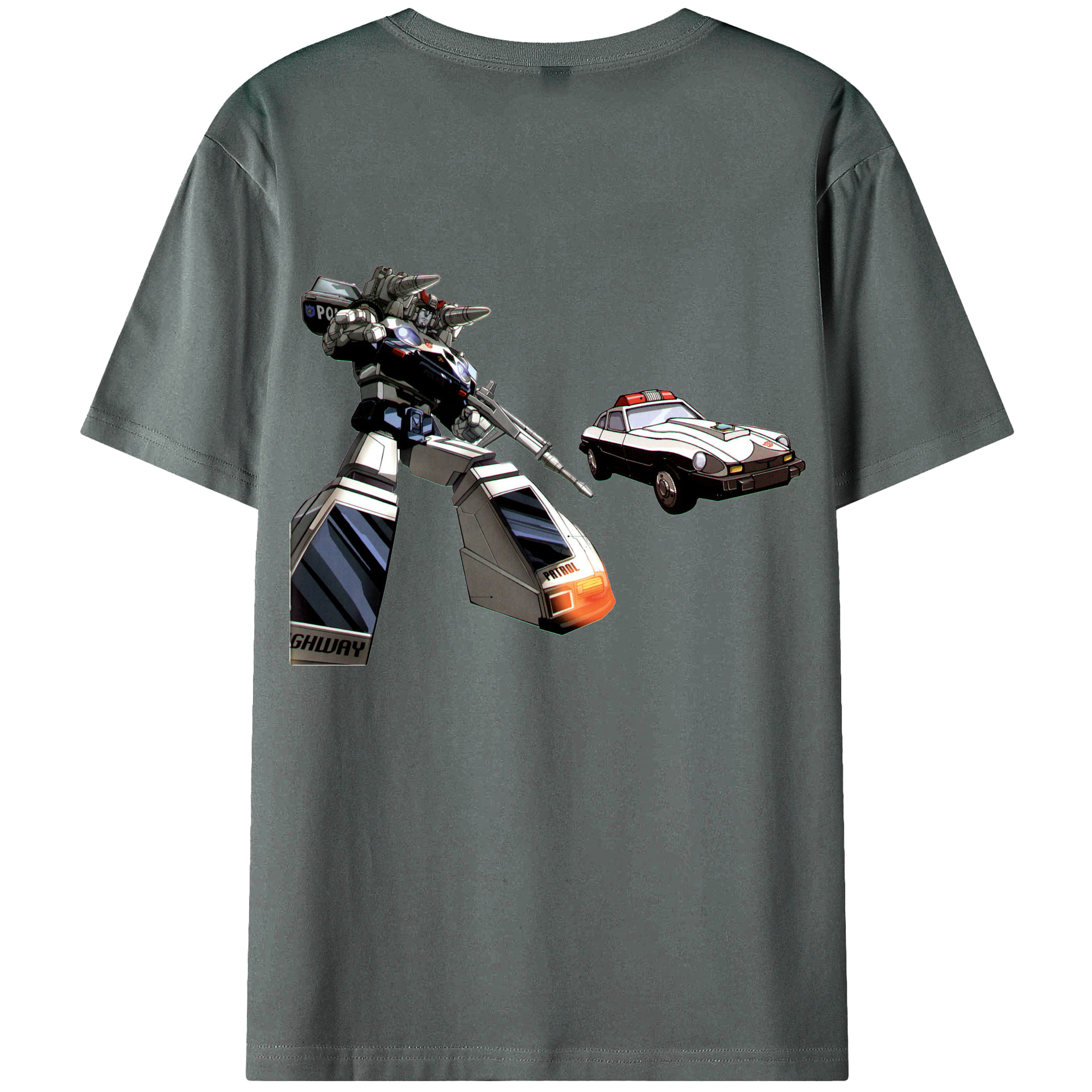 （画像用）  綿100％ メンズ半袖Tシャツ（バックプリント） 通気性